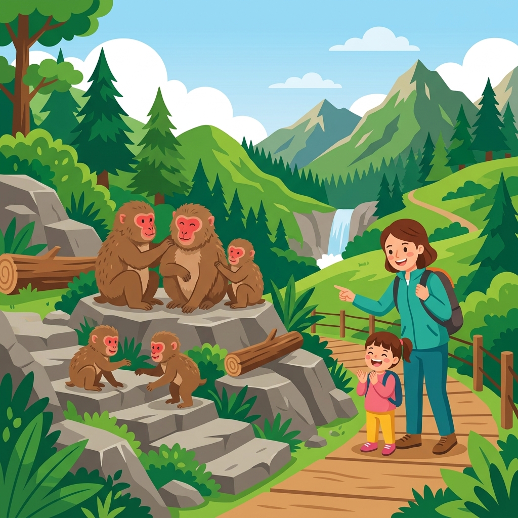 高尾山さる園・野草園